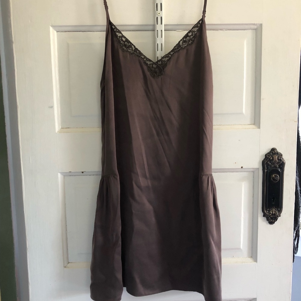 100% silk slip dress